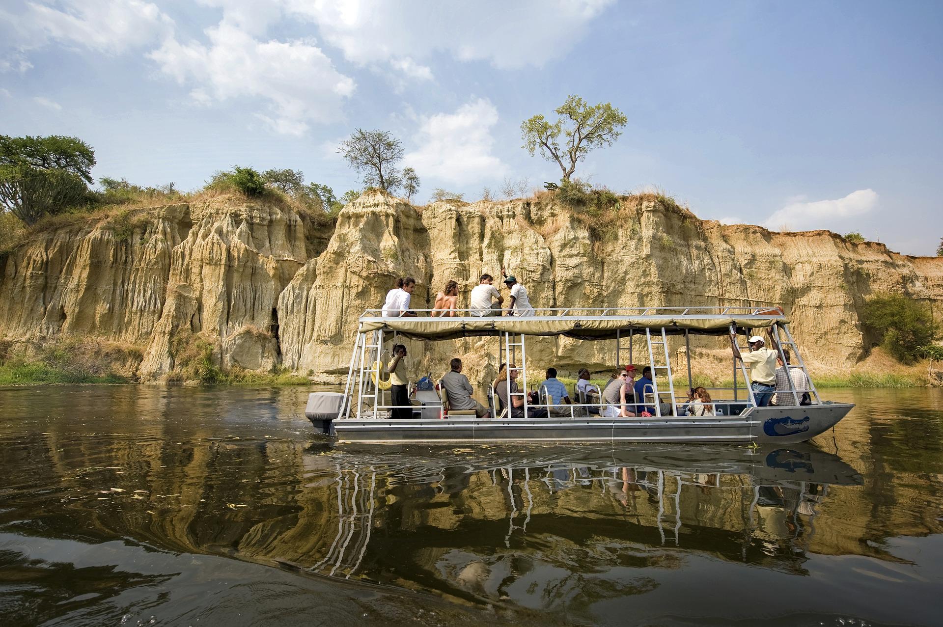 Kazinga Channel Boat Cruise in Queen Elizabeth